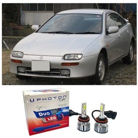 Resim Mazda 323 Lantis Led Xenon Kısa Far Ampulü H1 Duo Yeni Seri Beyaz 