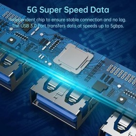 Resim Jouis USB ÇOĞALTICI DÖNÜŞTÜRÜCÜ Adaptör Port Type C USB 3.0 Hub For Mac Book Pro Air Otg USB 3.0 Adapter Type-C Çevirici USB Hub - (KALİTELİ VE HIZLI) (4 in 1 Otg) 