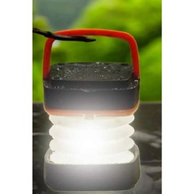 Resim Depomix LED Lamba Kamp Lambası Hafif Taşınabilir Şarj Süreli Akordeon El Fenerli 