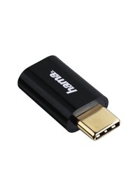 Resim Adaptör, Micro Usb Soket- Usb -c Fiş, Siyah 