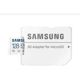 Resim Samsung Evo Plus Microsdxc Hafıza Kartı 128 Gb, 160 Mb/s, U3, V30, A2, ‎MB-MC128SA/TR (2024 Serisi) 