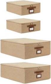 Resim Ocean Home Textile 4'lü Jüt Destekli Hurç Set 2 Adet 31 x 38 x 12 + 45 x 55 x 18 cm 