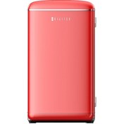 Resim DB120RRE 93 L Retro Kırmızı Buzdolabı Dijitsu
