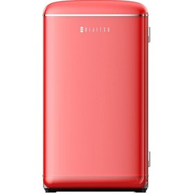 Resim DB120RRE 93 L Retro Kırmızı Buzdolabı 