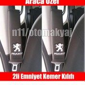 Resim Peugeot Bipper Oto Koltuk Deri Emniyet Kemer Aksesuar Kılıfı 