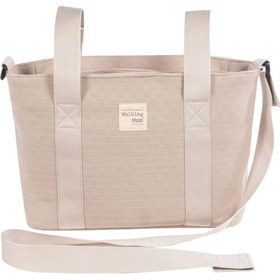 Resim Walking Mum Eco Mum Crossbody Bebek Bakım Çantası Apricot 