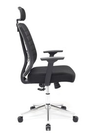 Resim Zeon Büro Ofis Sistemleri // Comfort Plus Black Ofis Koltuğu Makam Koltuğu Çalışma Koltuğu Siyah 