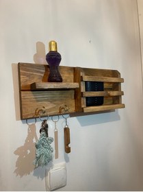 Resim BİGWOODWORKERS Dekoratif Ahşap Anahtarlık 