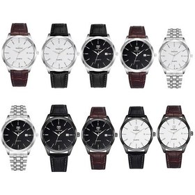 Resim Sones Sanda 1062 360 Derece İçi Boş Dönen Kadranlı Örgü Kayışlı Kuvars Erkek Saati Mavi 