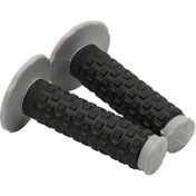 Resim Hightower Gri Çapraz Motosiklet Tutamağı 2'li Set - Ergonomik Kavrama Ve Konfor 