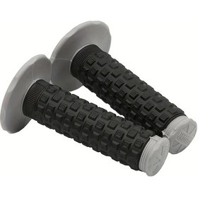 Resim Hightower Gri Çapraz Motosiklet Tutamağı 2'li Set - Ergonomik Kavrama Ve Konfor 