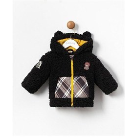 Resim Cumino Tiwi Erkek Bebek Mont Siyah 