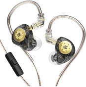 Resim Kz Edx Pro Hifi 3.5 Mm Kablolu Kulak İçi Mikrofon Kulaklık Siyah Diğer 