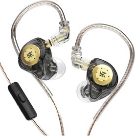 Resim Kz Edx Pro Hifi 3.5 Mm Kablolu Kulak İçi Mikrofon Kulaklık Siyah Diğer 