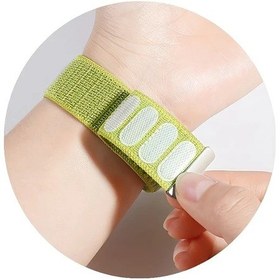 Resim Cloud011 Mavi 22mm Ayarlanabilir Nylon Samsung Uyumlu Garmin Huawei Xiaomi Akıllı Saat Kayışı 
