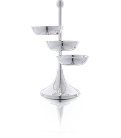 Resim Silver Plated Pedestal Snack Bowl - Little threesome 