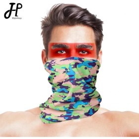 Resim Chaoduo Shop 38 Numara Tek Boyut Military Hiking Scarves Men Polyester Breathable Collar Windproof Anti Uv Neck Cover Face Mask Fishing Hunting Cycling Bandana (Yurt Dışından) 