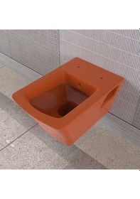 Resim Lucco Loop 53 CM Asma Klozet Turuncu 