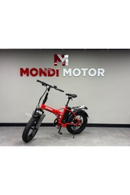Resim Mondial Prostreet T E-Bike Elektrikli Bisiklet Kırmızı 2026 - MondiMotor 