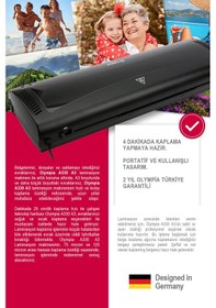 Resim Olympia A330 A3 Laminasyon Makinesi + 15 PVC Filmi 