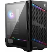 Resim Msı Mpg Velox 100P Aırflow Temperli Cam Argb Fan Psu Yok Matx Gamıng Kasa 