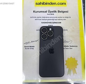 Resim Apple iPhone 15 Pro İkinci El YD | 128 GB | Siyah 