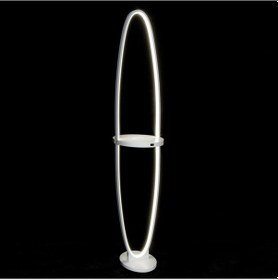 Resim Vitale Ledli Metal Lambader Beyaz Ay Vtfl 0028 