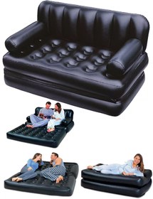 Resim Binbirreyon Pavillo Çekyat Şişme Koltuk 5 Pozisyonlu Çift Kişilik 300kg Fd002 