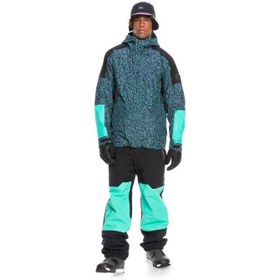 Resim Quiksilver High Altitude Gore-Tex Erkek Mor Snowboard Ceketi 