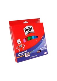 Resim Pritt Silinebilir Jumbo Mum Pastel Boya 12 Renk 