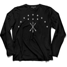 Resim Kendim Seçtim Adige Bayrağı Adygea Flag Uzun Kollu Tişört Baskılı Çocuk T-Shirt 