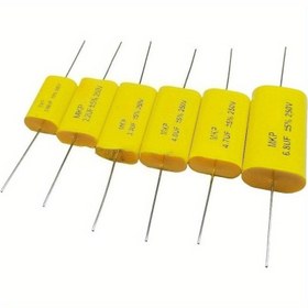 Resim 5/2 Adet 250V MKP 2.2UF 3.3UF 4.7UF 6.8UF 22UF Kondansatör Audiophile HIFI Ses Kalitesi Metal Film Frekans Bölücü 