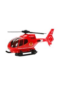 Resim Sesli Ve Işıklı Projeksiyonlu İtfaiye Helikopteri 30 Cm 