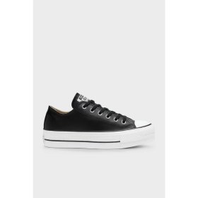 Resim Converse Chuck Taylor All Star Deri Kalın Taban Sneaker Ayakkabı Ayakkabı 561681C.001 