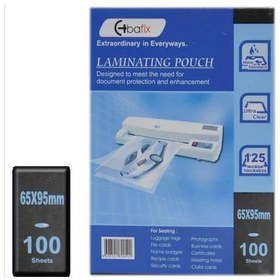 Resim Bafix 100lü Laminasyon Filmi 65x95mm 125 Micron 