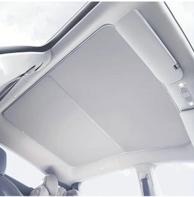 Resim Dashanshop Tesla Model Y Eski Versiyon Için Çift Katlı Güneşlik, Uv Korumalı Ve Isı Yalıtımlı 