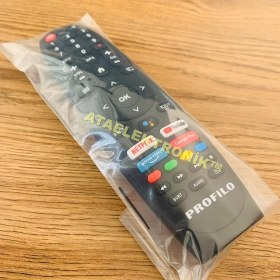 Resim Ata Elektronik Orijinal Profilo 32PA225EG 58PA525EG 65PA525EG 55PA515EG 50PA515EG 50PA315EG Android Smart Tv Kumanda Orijinal Profilo Blaupunkt Onvo Ses Komut Yoktur 