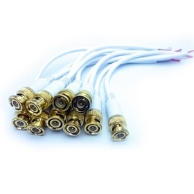 Resim PowerGate BNC-10, Kablolu, BNC Konnektör, 10lu Paket (Beyaz) 