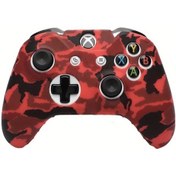 Resim Gaojunshop01 Premium Silicone Xbox One Kumandası Kılıfı - Kırmızı, Kaymaz, Terleme Önleyici, Darbe Emici 