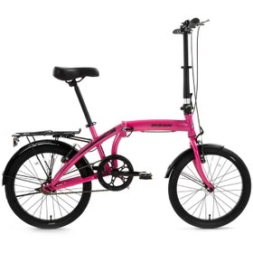 Resim Bisan TWIN KATLANIR BİSİKLET 32CM V 20 JANT 1 VİTES METALİK PEMBE PEMBE SİYAH 