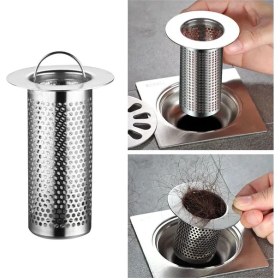 Resim Tongdashop Sku5 Paslanmaz Çelik Tıkanmaz Lavabo Süzgeci - Mutfak Banyo Duş Saç Kapanı 