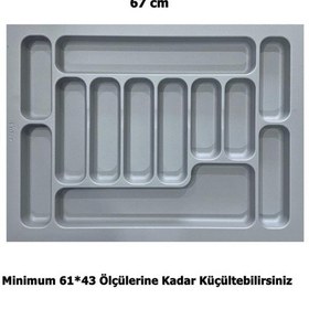 Resim LİDER 67*49 Çekmece İçi Kaşıklık,(61*43 Ölçüsüne Küçülebilir) 