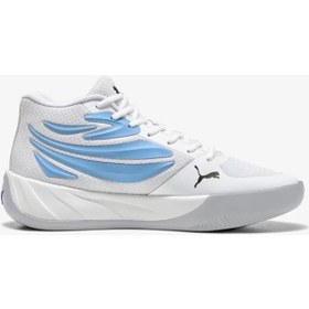 Resim Puma 31082909 Court Pro Whıte Blue Erkek Basketbol Ayakkabısı Beyaz 