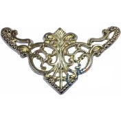 Resim Miraaxx Dekoratif Köşe Süsü, Köşelik - Büyük, 31X55 mm, Sarı, 1 Adet 