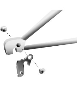 Resim Zefal Falcon , Trek , Merida ,lapıerre Kadro Kulağı - Hanger 