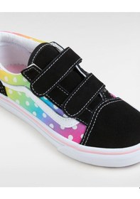 Resim Vans Çocuk Çırtçırtlı Ayakkabı - Old Skool V Karışık Çok Renkli 