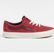 Resim Vans VN0009QRRED1-SK8-Low Kırmızı Deri Erkek Lifestyle Ayakkabı 