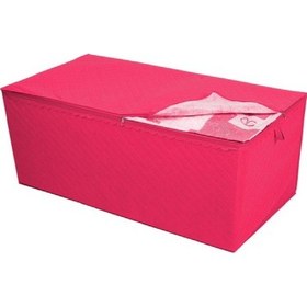 Resim Divanev 3 Adet Extra Telalı Kaliteli Yorgan Hurcu & 30x22x18 Cm Ölçüde Hurç Fuşya Bordo 