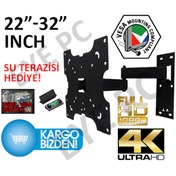 Resim 22 32 İnç Arası Hareketli Led Lcd Tv Askı Aparatı Metal Döküm 