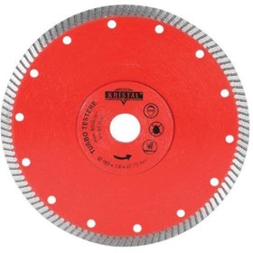 Resim Kristal Turbo Kanallı Elmas Testere 115mm 
